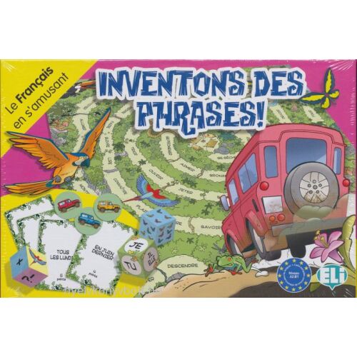 ELI Inventons des Phrases francia nyelvtanuló társasjáték - Játék