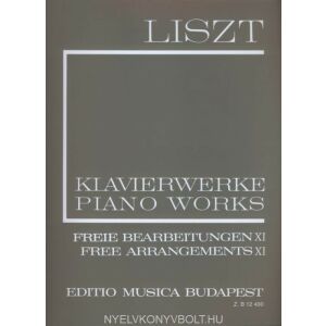 Liszt: Szabad Átdolgozások XI. - Verdi és Wagner Operák Zongorára 134360020 - Művészet & Építészet
