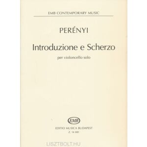 Perényi Miklós: Introduzione e Scherzo per violoncello solo 134360138 - Művészet & Építészet