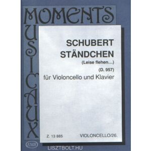 Franz Schubert: Ständchen csellóra, zongorakísérettel 134360207 - Művészet & Építészet