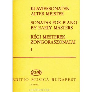 Régi mesterek szonátái 1. (zongorára) 134360328 - Művészet & Építészet