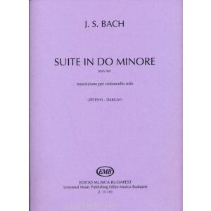 Johann Sebastian Bach: Suite in do minore BWV 997 - cselló szóló átirat 134360410 - Művészet & Építészet