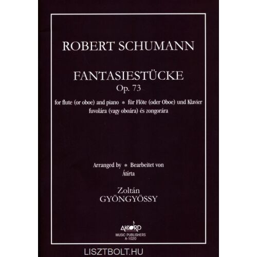 Robert Schumann: Fantasiestücke fuvolára vagy oboára zongorakísérettel