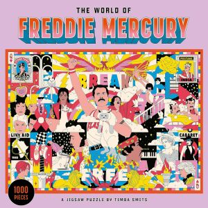 The World of Freddie Mercury - 1000-piece Jigsaw Puzzle 134360870 - Puzzle & Kirakó