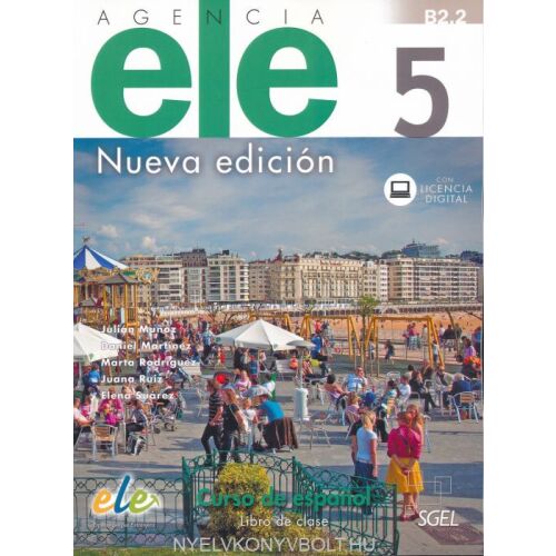 AGENCIA ELE NUEVA 5 Spanyol nyelv tankönyv - Nyelvkönyv és szótár