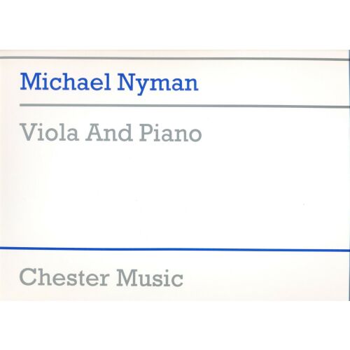 Michael Nyman: Viola és zongora kottája - DVD film