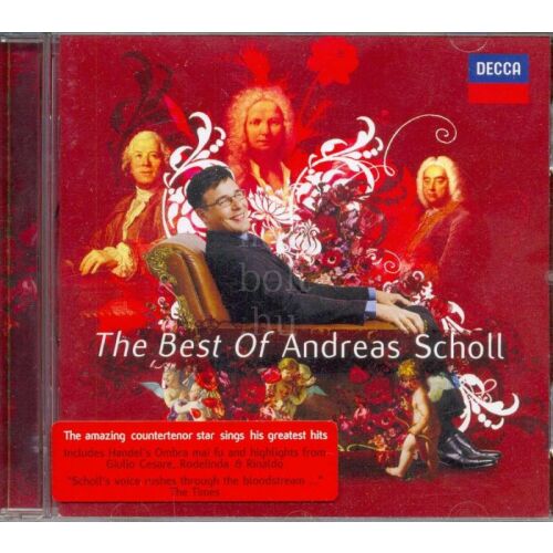 Andreas Scholl: A legjobb válogatás - angol nyelven (Andreas Scholl: The best of)