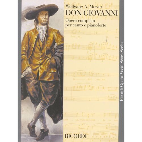 Mozart Don Giovanni Opera kotta, Ricordi kiadás - DVD film