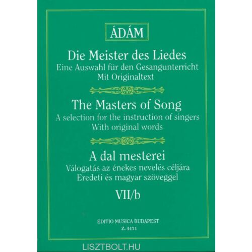 DAL MESTEREI 7/B Kotta: A dal mesterei énekesek oktatásához - DVD film