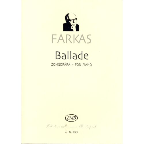 FARKAS:BALLADA kotta zongorára - DVD film