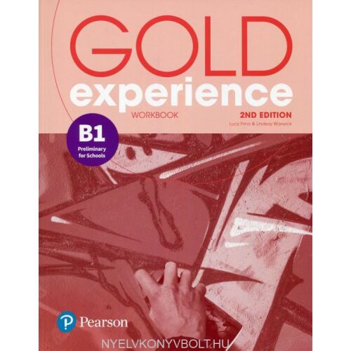 Pearson Gold Experience 2. kiadás B1 munkafüzet az angol nyelvtanuláshoz - Nyelvkönyv és szótár