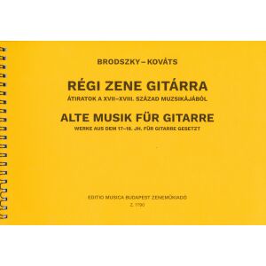 Brodszky Ferenc: Régi zene gitárra 134362808 - Művészet & Építészet
