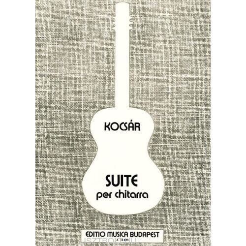 Kocsár Suite gitár kottazene - DVD film