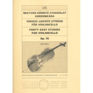 Sebastian Lee: Negyven gyakorlat csellóra 134363080 - Művészet & Építészet