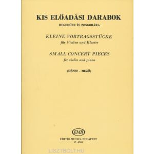 Kis előadási darabok hegedűre és zongorára 134363177 - Művészet & Építészet