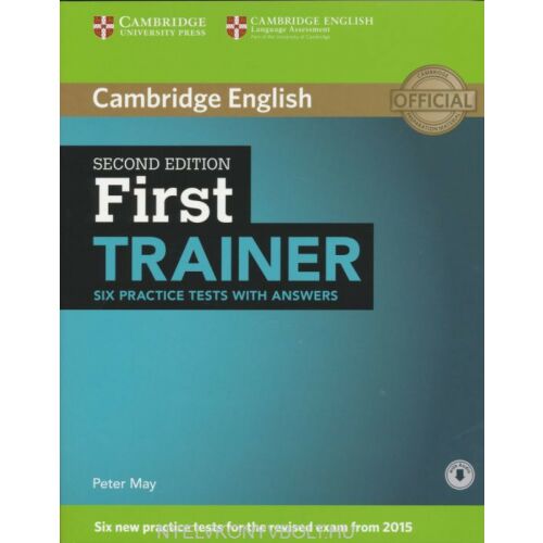 Cambridge English First Trainer Second Edition gyakorló tesztkönyv - Nyelvkönyv és szótár
