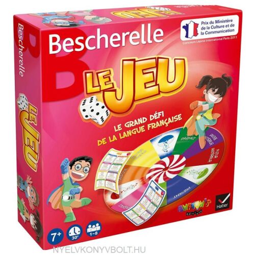 Bescherelle Le Jeu társasjáték francia igeragozás és nyelvtan tanulásához, családi játék minden szinten - Társasjáték