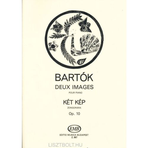 Bartók Két Kép zongorára kotta - DVD film
