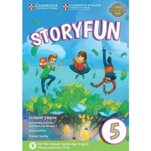 Storyfun 2. kiadás 5. szint (Flyers vizsgához) Tankönyv online tevékenységekkel és otthoni feladatfüzettel - angol nyelven (Storyfun 2nd Edition Level 5 (for Flyers) Student's Book with Online Activities and Home Fun Booklet) 177192415 - Gyermek nyelvkönyv