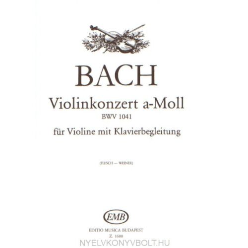 Johann Sebastian Bach: Concerto for Violin No. 1 - a-moll 134364629