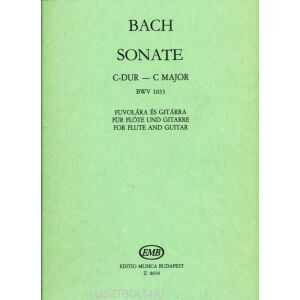 Johann Sebastian Bach: Sonate C-dúr (fuvola-gitár) 134364637 - Művészet & Építészet