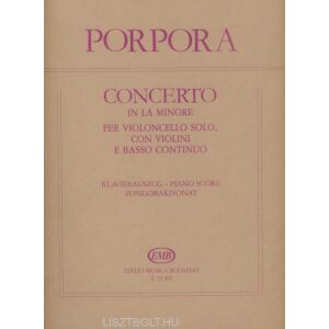 Nicola Porpora: Concerto csellóra 134364949 - Művészet & Építészet