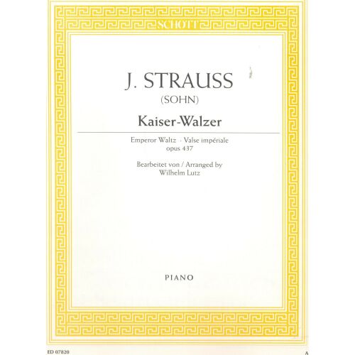 J. Strauss Kaiser-Walzer Zongora Kotta - DVD film