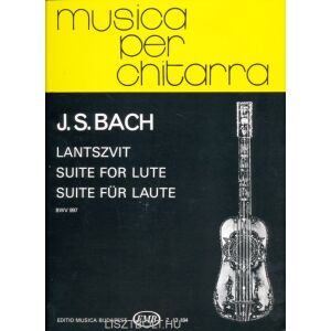 Johann Sebastian Bach: Lantszvit  BWV 997 gitárra 134365134 - Művészet & Építészet