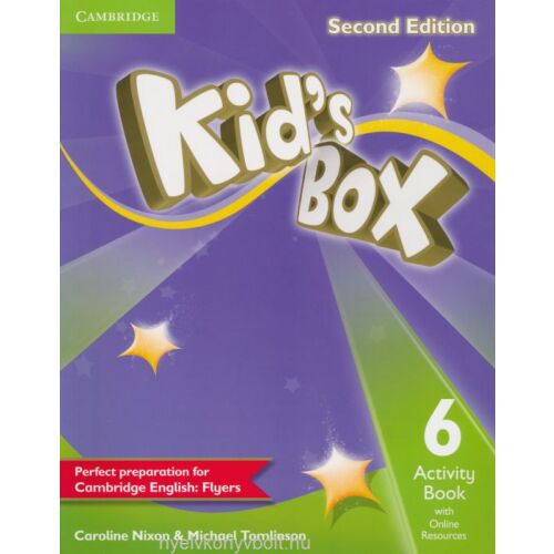 Kid's Box 2. kiadás 6. lecke munkafüzet Cambridge English Flyers vizsgához - Nyelvkönyv és szótár