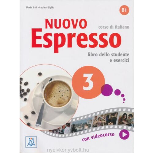 Nuovo Espresso 3 olasz nyelvkönyv B1 szint 