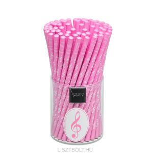 Ceruza - rózsaszín, violinkulcsos 134366169 - Grafitceruza