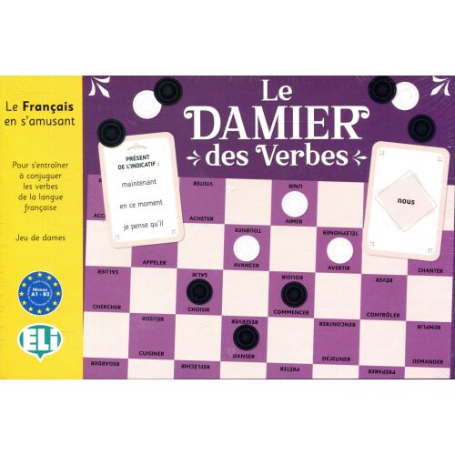 ELI Le Damier des Verbes társasjáték francia igeragozás tanulásához - ELi Language Games