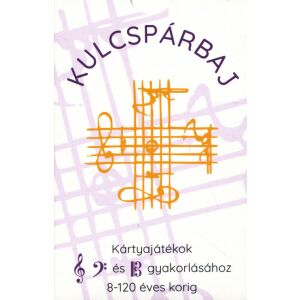 Kulcspárbaj - kártyajáték a zenei kulcsok gyakorlásához 134366483 - Létra & Állvány