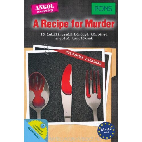 PONS A Recipe for Murder A1-A2 Angol nyelvtanuló könyv - Nyelvkönyv és szótár