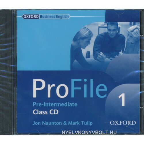Oxford Business English ProFile 1 Pre-Intermediate Class CD a kommunikációs készségek fejlesztéséhez 