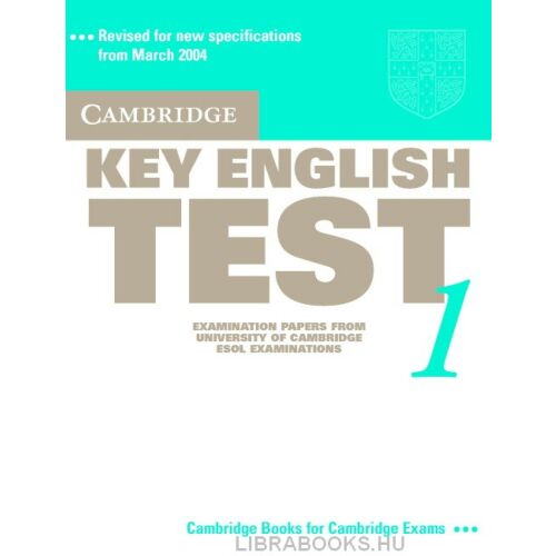 Cambridge Key English Test (KET) vizsgalapok - Nyelvkönyv és szótár