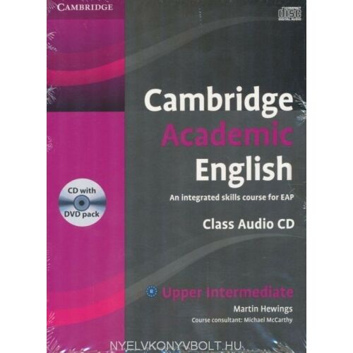 Cambridge Akadémiai Angol Felső Középhaladó Tanfolyami Audió CD és DVD Csomag - angol nyelven (Cambridge Academic English Upper Intermediate Class Audio CD and DVD Pack)