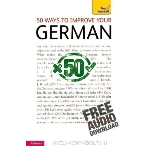 Teach Yourself: 50 mód a német nyelvtudás fejlesztéséhez könyvborító - Nyelvkönyv és szótár
