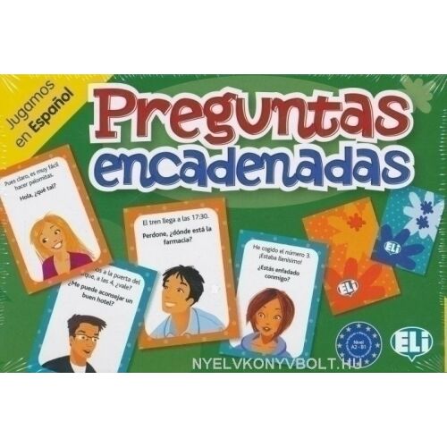 ELI Preguntas Encadenadas spanyol nyelvtanuló játék A2-B1 szintekhez - ELi Language Games