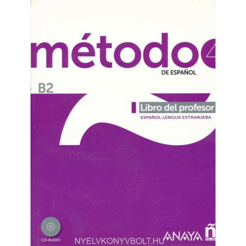 Método 4 Libro del Profesor - Spanyol nyelv tanári könyv 