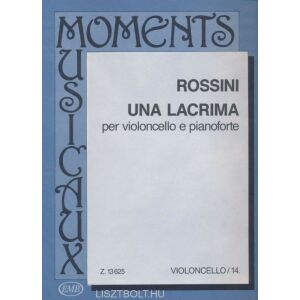 Gioacchino Rossini: Una lacrima csellóra és zongorára 134369576 - Művészet & Építészet