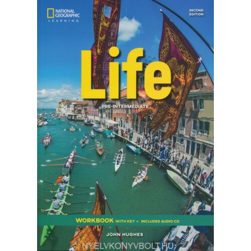 Life Pre-Intermediate Munkafüzet kulccsal és Audio CD-vel, National Geographic Learning, 2. kiadás - National Geographic