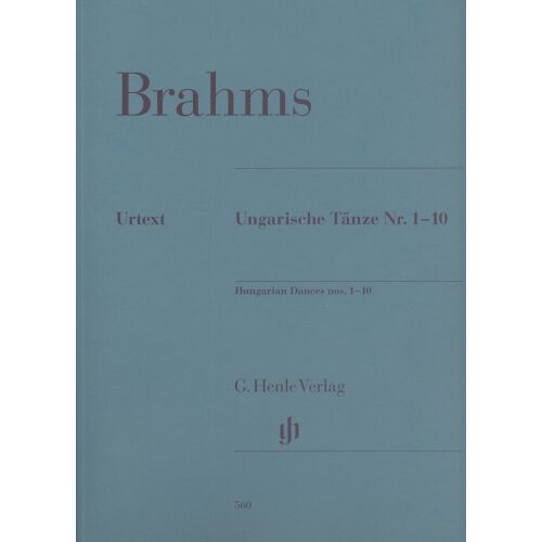 Brahms: Magyar Táncok 1-10 Kotta a C. Henle Verlag kiadótól - DVD film