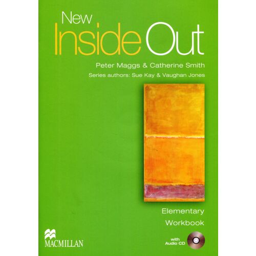 New Inside Out Elementary munkafüzet Audio CD-vel. Angol nyelvtanulási segédanyag a Macmillan kiadótól. - Nyelvkönyv és szótár