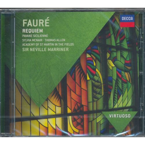 Fauré Requiem CD Sylvia McNair, Thomas Allen, Academy of St Martin in the Fields és Sir Neville Marriner közreműködésével - DVD film