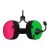 PDP Airlite LVL 40, Nintendo Switch/Switch 2, 40mm, Official, Neon Splat, Stereo, žičane slušalice 136040770