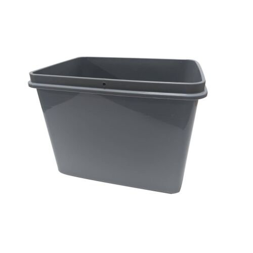 EKOTECH 20 literes szemetes vödör, szürke műanyag