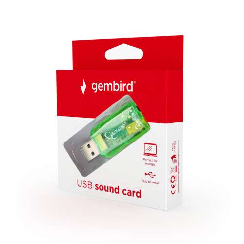 Gembird Virtus Plus külső hangkártya USB (SC-USB-01)