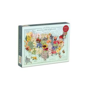 Galison 1000 db-os puzzle - USA State Flowers, Wendy Gold (64769) 134373707 - Puzzle