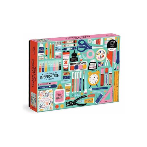 Galison Tools for Creative Success 1000 darabos puzzle doboz - Galison